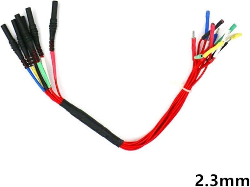 HT306 6 Channel Universal Automotive Oscilloscope With 4 Probe Sizes 0 6 1 5 2 3 2 8 Mm Black - Image 4